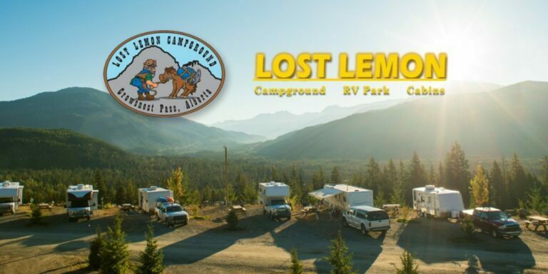 An ad for Lost Lemon Campground
