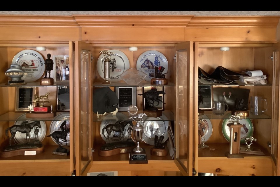 Jockey cabinet at the Alberta Sports Hall of Fame | Western Wheel