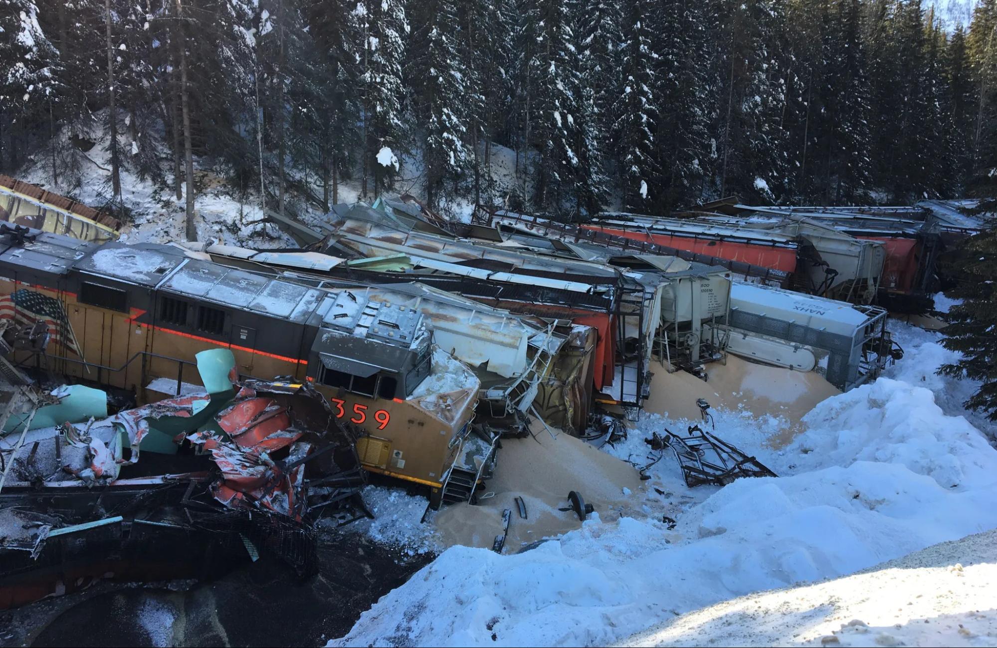 The aftermath of the CP train derailment in Field, BC that killed three people | Nancy Hixt | Global News