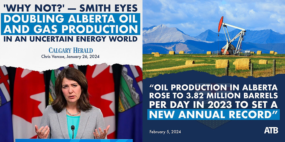 Danielle Smith is a proud supporter of oil and gas on her Instagram page | @abdaniellesmith | Instagram