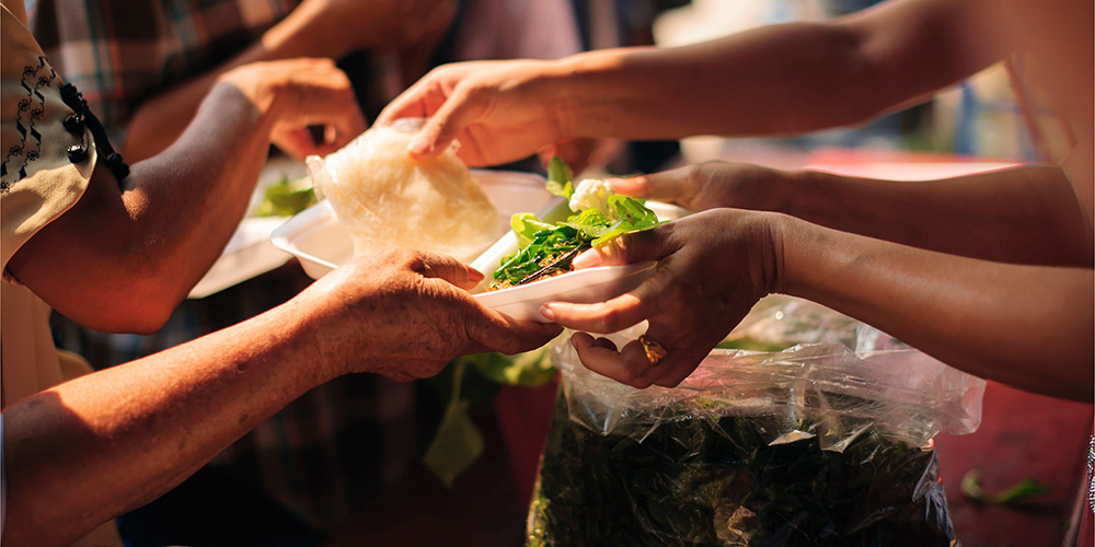 Community food sharing is becoming increasingly popular. Bring any surplus food you have and exchange it for food you need | Canva
