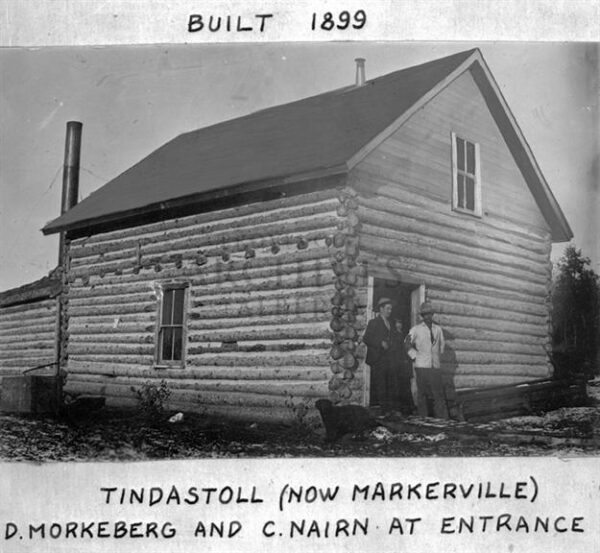 The original creamery in Markerville owned by Helgi Jonasson