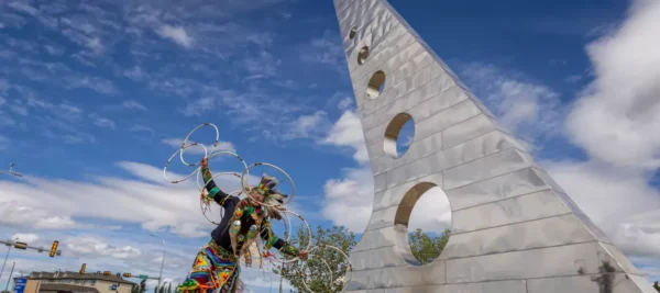 Indigenous Hoop Dancer