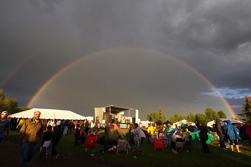Rainbow over Beaumont | Beaumont Music Festival