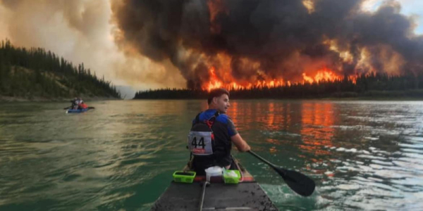 Wildfires cancel the Yukon River Quest