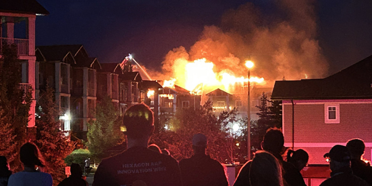 Prestwick Villas Fire in McKenzie Towne, Calgary