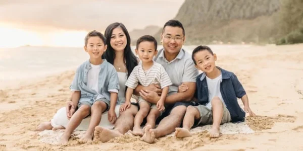 Steve Wong Family Portrait